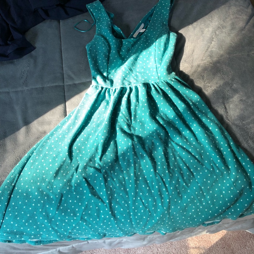Lauren Conrad back detail dress